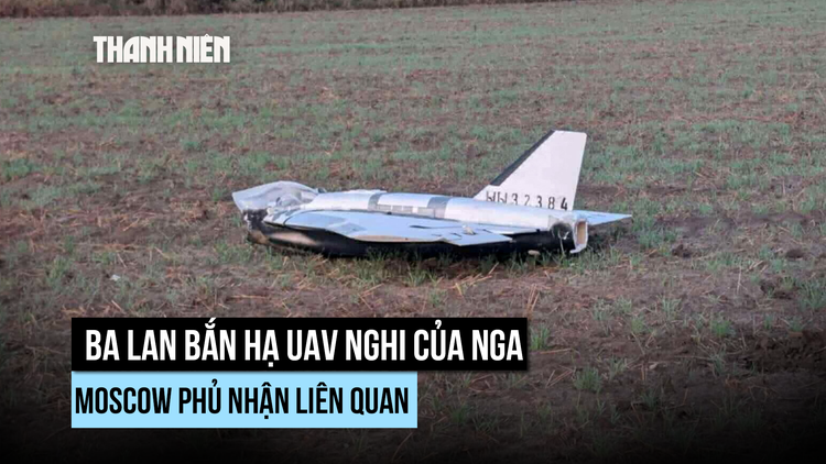 Ba Lan bắn hạ UAV nghi của Nga, Moscow phủ nhận liên quan