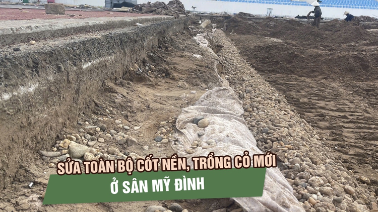 Sân Mỹ Đình đang được cải tạo toàn diện, kỳ vọng có diện mạo mới