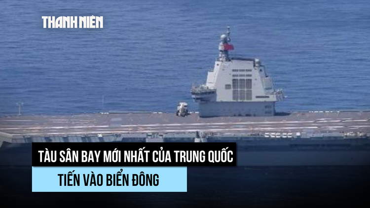 Tàu sân bay Phúc Kiến của Trung Quốc vào Biển Đông
