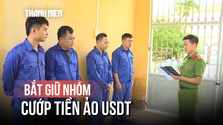Bắt nhóm dàn cảnh cướp 3 tỉ đồng tiền ảo USDT ở Hưng Yên