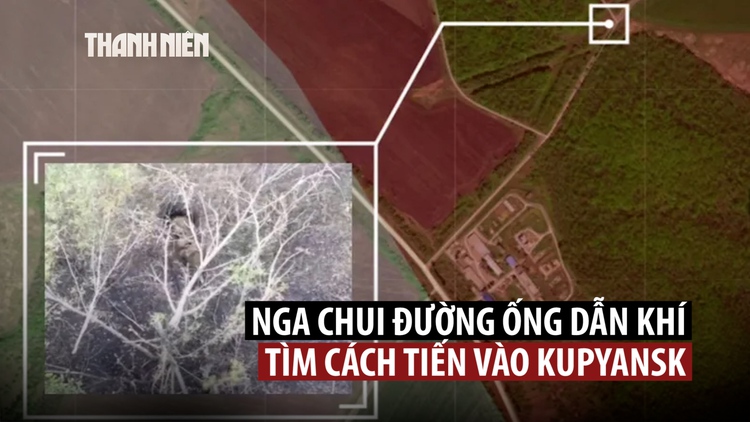 Quân Nga lại đột nhập vào thành phố bằng đường ống dẫn khí