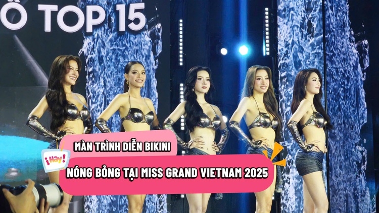 Top 20 Hoa hậu Hòa bình Việt Nam 2025 diễn bikini nóng bỏng