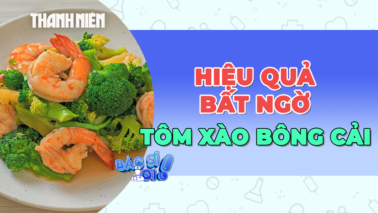 Đừng coi thường hiệu quả của tôm nấu với bông cải xanh