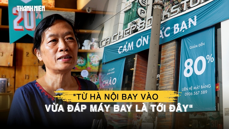 Nhà sách Cá Chép Nguyễn Thị Minh Khai đóng cửa, bạn đọc tiếc nuối ghé thăm lần cuối