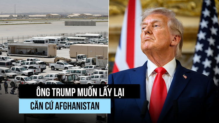 Ông Trump bất ngờ muốn lấy lại căn cứ không quân Afghanistan