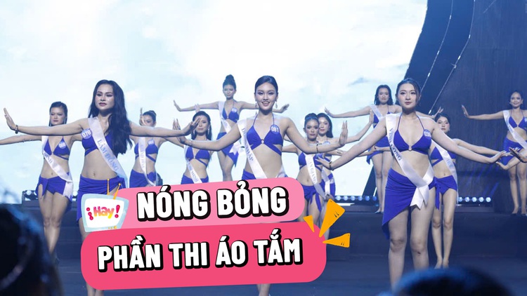 'Bỏng mắt' với màn đồng diễn bikini của các thí sinh Hoa hậu Đại dương Việt Nam 2025