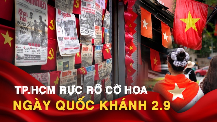 TP.HCM rực rỡ cờ hoa ngày Quốc khánh 2.9