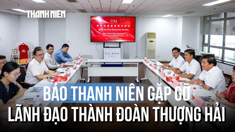 Đoàn đại biểu Báo Thanh Niên thăm và làm việc tại Thành Đoàn Thượng Hải, kết thúc chuyến công tác Trung Quốc