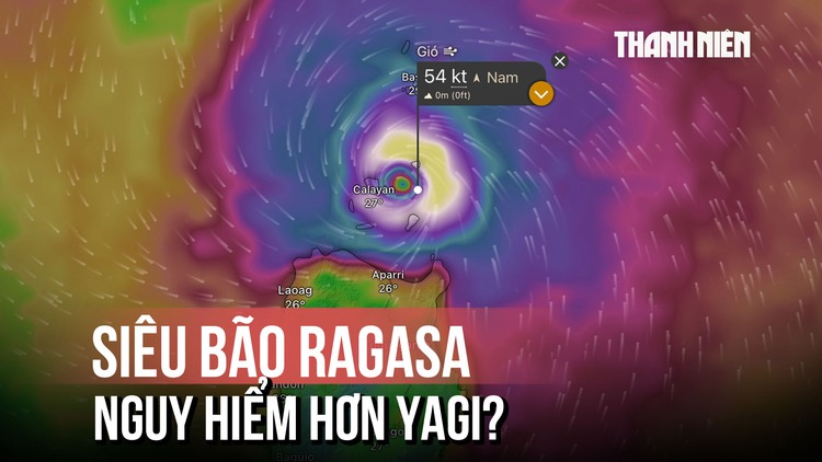 Siêu bão Ragasa nguy hiểm ra sao?