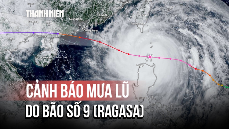 Siêu bão số 9 (Ragasa) uy hiếp Biển Đông, cảnh báo mưa lũ ở miền Bắc