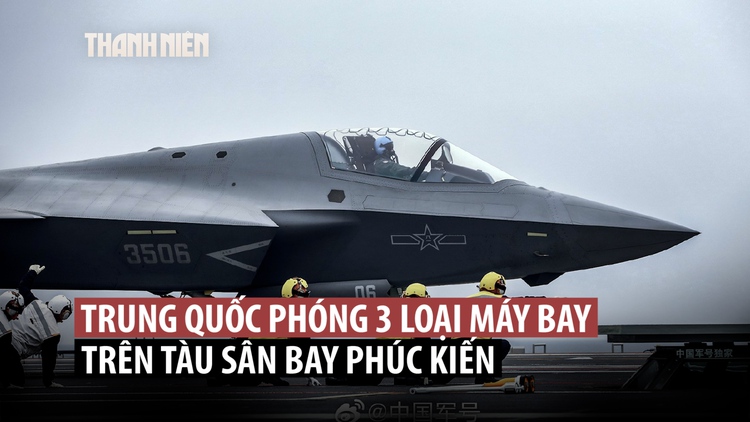 Tàu sân bay Trung Quốc hiện đại nhất có bước tiến mới