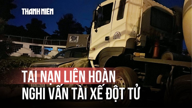 Xót xa vụ tài xế xe bồn tử vong nghi do đột tử