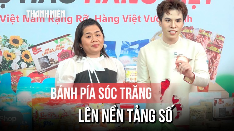 Bánh pía Sóc Trăng lên TikTok: ‘Tự hào hàng Việt - Hương vị Tây Đô’