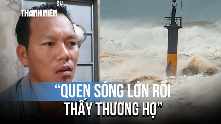 Ngư dân bám trụ giữa biển dữ và lời kể của 'người hùng' điều thuyền cứu 7 người ở Quảng Trị