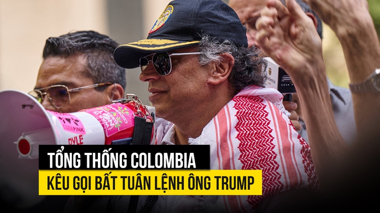 Kêu gọi bất tuân ông Trump, Tổng thống Colombia bị Mỹ thu hồi visa
