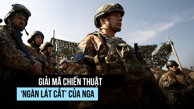 Chỉ huy Ukraine nói Nga thất bại dù áp dụng cách đánh 'ngàn nhát cắt'