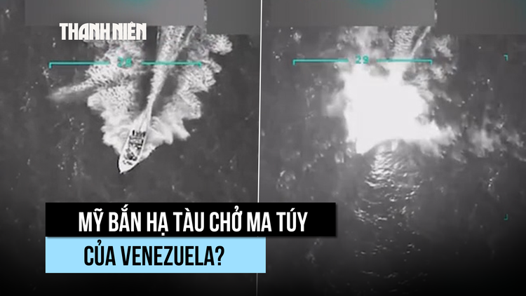 Tổng thống Trump đăng video phá hủy 'tàu chở ma túy' từ Venezuela