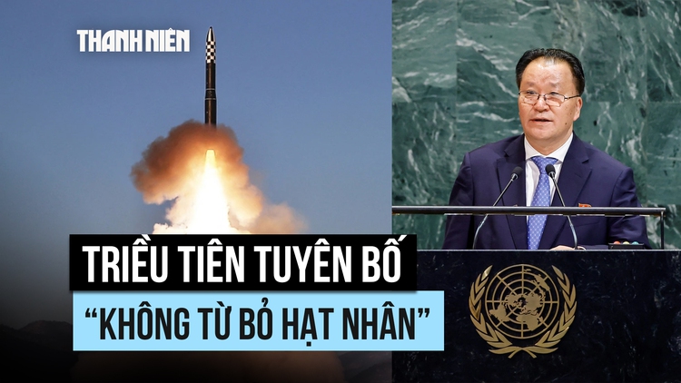 Tại LHQ, Triều Tiên tuyên bố 'không bao giờ từ bỏ' hạt nhân