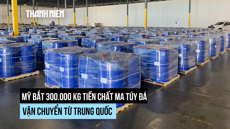 Mỹ nói bắt được lượng tiền chất ma túy lớn 'từ Trung Quốc'