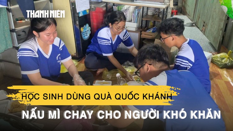 Từ 100.000 đồng quà Quốc khánh đến 50 suất mì chay cho người khó khăn
