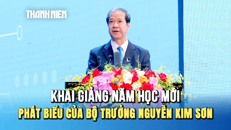 [VIDEO] Phát biểu của Bộ trưởng Bộ GD-ĐT Nguyễn Kim Sơn tại lễ khai giảng đặc biệt