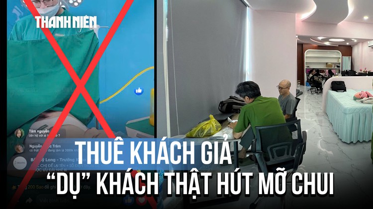 Thuê khách giả để ‘dụ’ khách thật hút mỡ chui ở TP.HCM