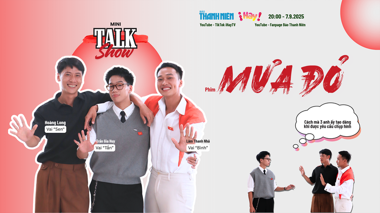 Hậu trường Mưa đỏ: Bình tỏ tình với Hồng, Sen và Tấn kể xấu Tạ