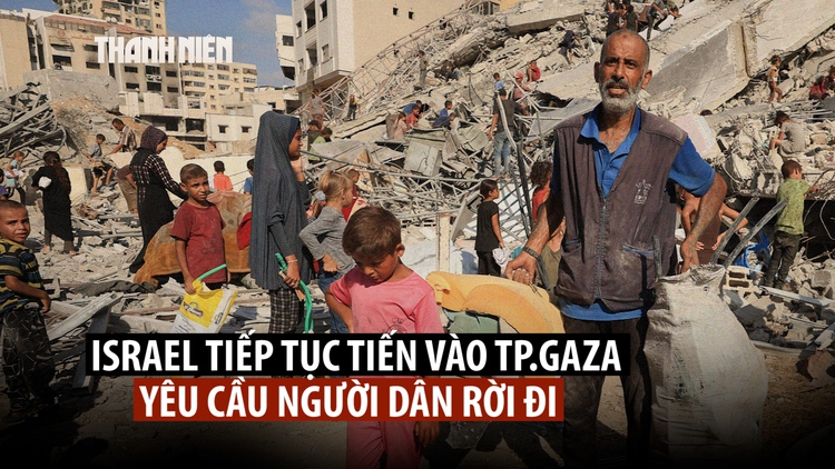 Người Gaza không còn sức di tản dù Israel thúc ép
