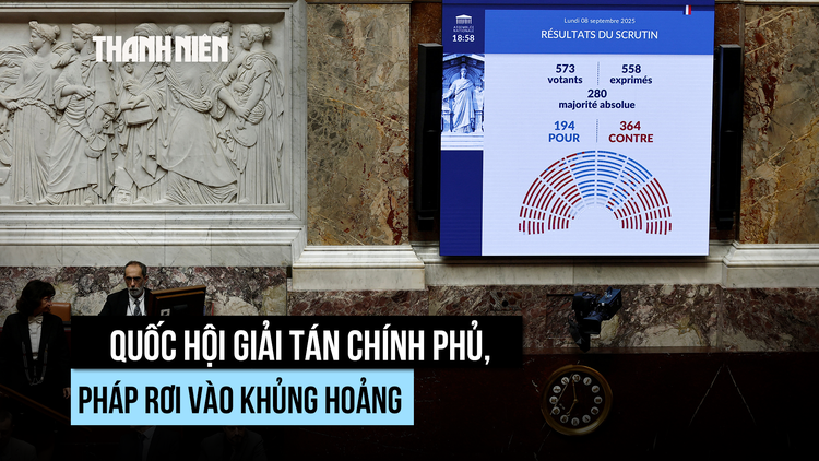 Quốc hội Pháp phế truất thủ tướng, khủng hoảng chính trị thêm trầm trọng