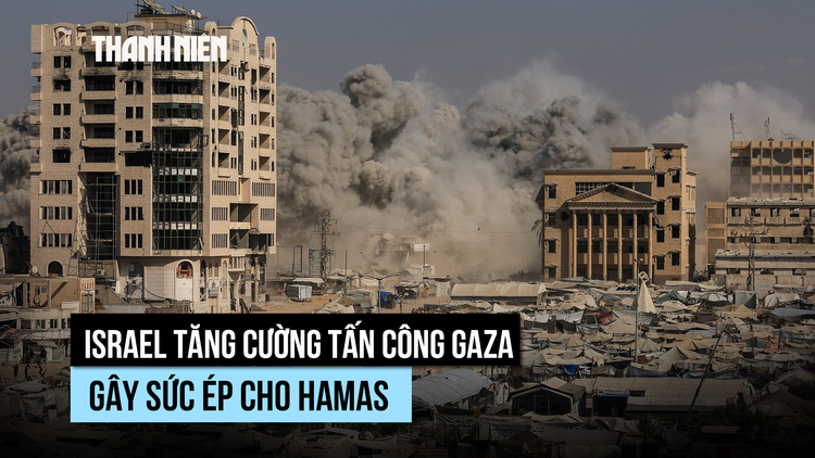Israel tung 'bão tố' không kích Gaza tạo sức ép ngừng bắn