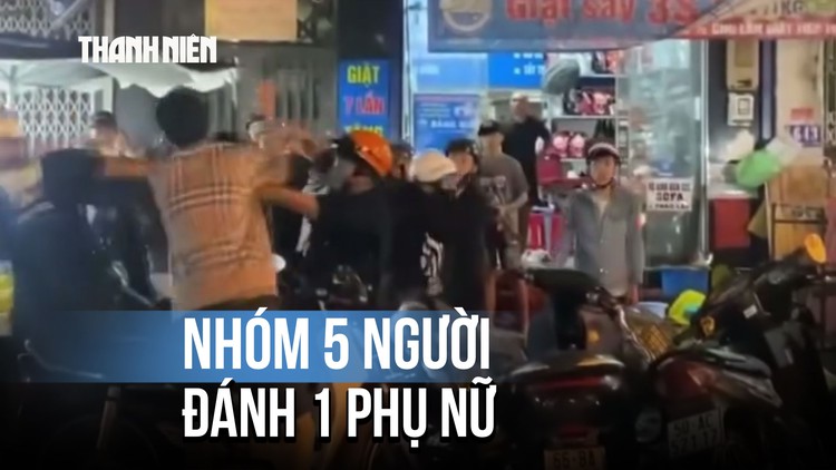 Nhóm người lao vào đánh phụ nữ gây náo loạn ở TP.HCM