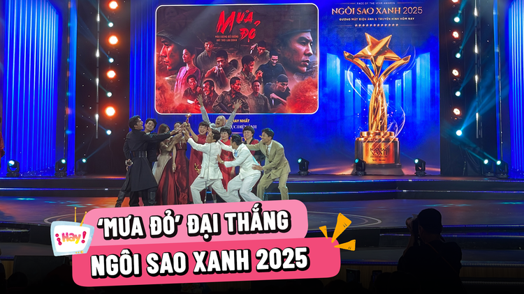 ‘Mưa đỏ’ đại thắng, Steven Nguyễn - Lê Hạ Anh gây chú ý tại Ngôi sao xanh