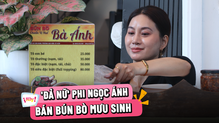 ‘Đả nữ’ Phi Ngọc Ánh bán bún bò mưu sinh, chắt chiu trả nợ