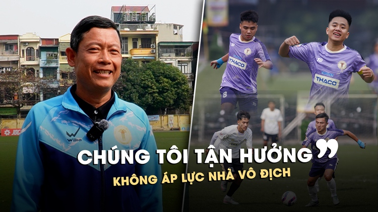 Thắng đậm trận ra quân, HLV Nguyễn Công Thành: ‘Chúng tôi tận hưởng, không áp lực nhà vô địch’