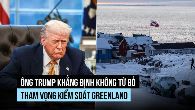 Ông Trump khẳng định mong muốn kiểm soát Greenland