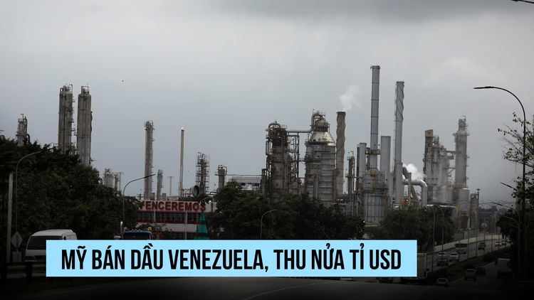 Mỹ thu nửa tỉ USD từ dầu Venezuela, ông Trump điện đàm lãnh đạo lâm thời