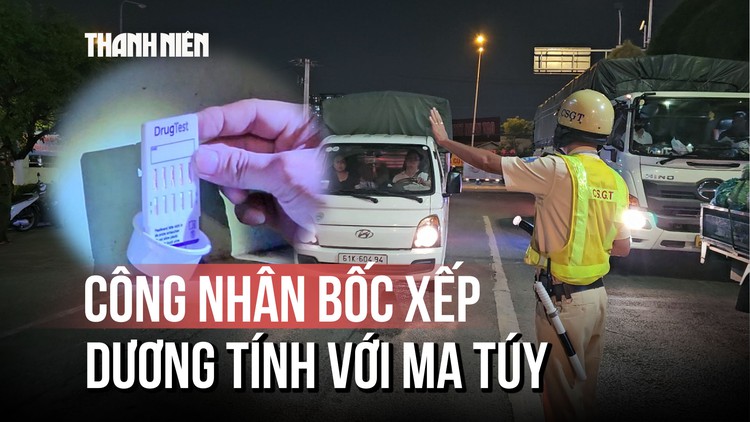 Kiểm tra tại chợ đầu mối Thủ Đức, nhân viên bốc xếp dương tính ma túy