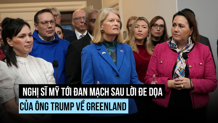 Nghị sĩ Mỹ tới Đan Mạch sau lời đe dọa của ông Trump về Greenland