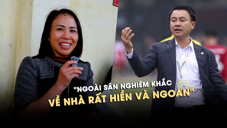 Vợ HLV Vũ Văn Trung tiết lộ về chồng: Ngoài sân nghiêm khắc, về nhà 'hiền và ngoan'