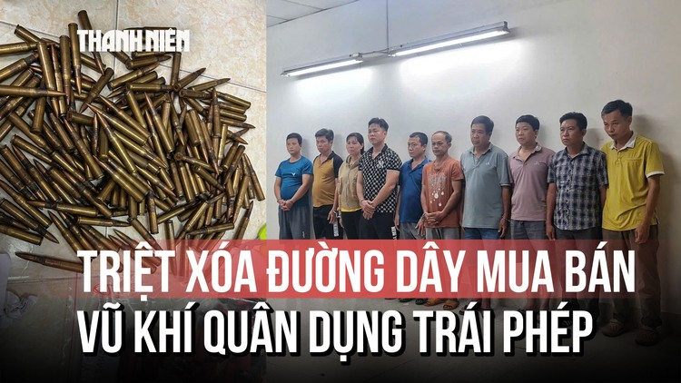 Triệt xóa đường dây tàng trữ, mua bán trái phép vũ khí quân dụng