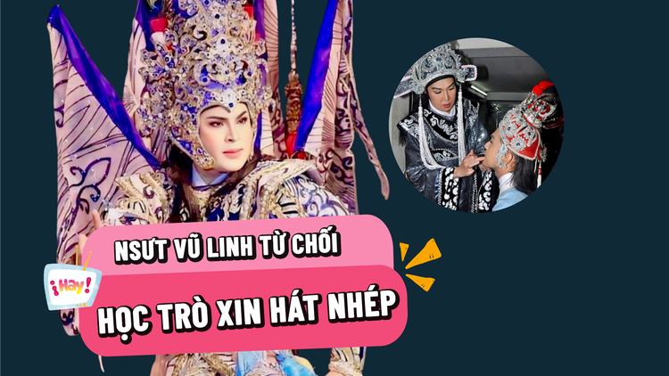 Học trò từng bị cố NSƯT Vũ Linh từ chối vì xin hát nhép cải lương