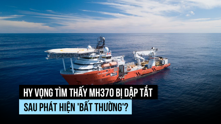 Chuyển động 'bất thường' của tàu tìm kiếm MH370 vì lý do gì?