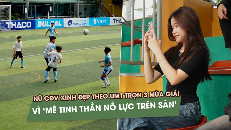 Nữ CĐV xinh đẹp theo UMT trọn 3 mùa giải vì 'mê tinh thần nỗ lực trên sân'