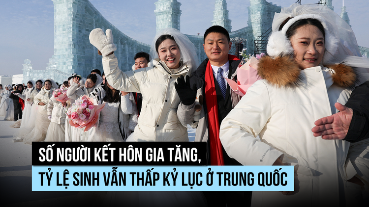 Số người kết hôn gia tăng, Trung Quốc nỗ lực cải thiện tỷ lệ sinh thấp kỷ lục