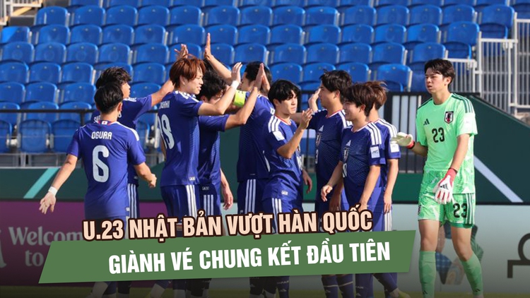 Koizumi tỏa sáng, U.23 Nhật Bản vượt Hàn Quốc để vào chung kết U.23 châu Á