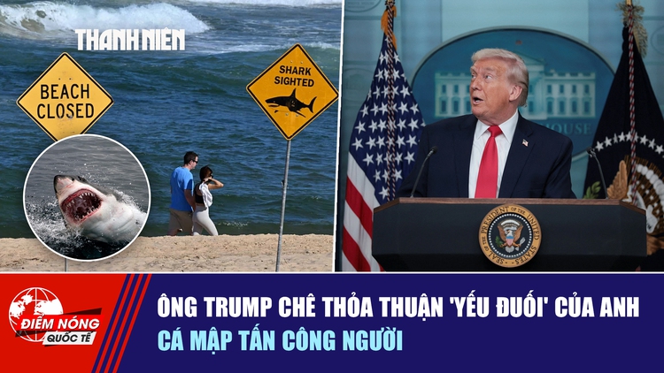 Tiêu điểm quốc tế ngày 22.1: Ông Trump chê thỏa thuận 'yếu đuối' của Anh | Cá mập tấn công người