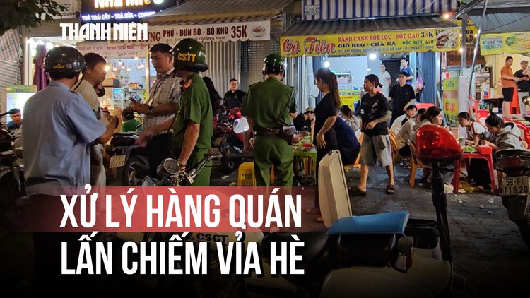 Tịch thu xe tự chế bán bưởi ở vỉa hè: 'Biết sai, sẽ tìm hướng buôn bán khác'