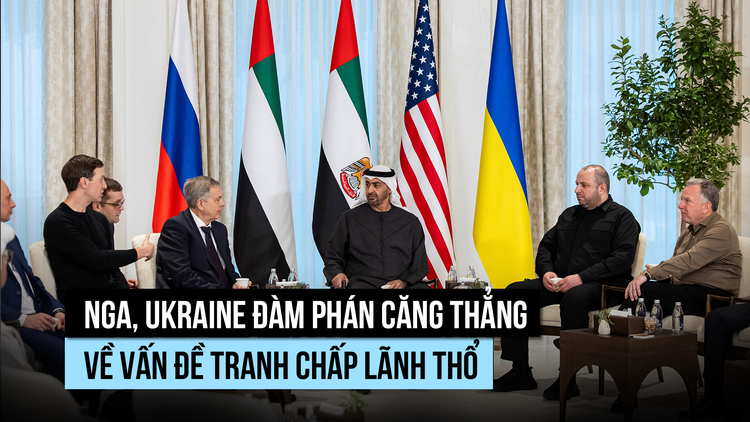 Căng thẳng đàm phán Nga-Ukraine về vấn đề lãnh thổ