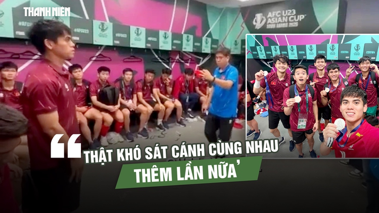 Văn Khang xúc động sau hành trình U.23 châu Á: ‘Thật khó sát cánh cùng nhau thêm lần nữa’