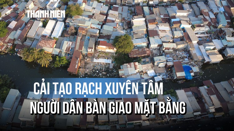 TP.HCM: Nhiều hộ dân di dời phục vụ dự án cải tạo rạch Xuyên Tâm